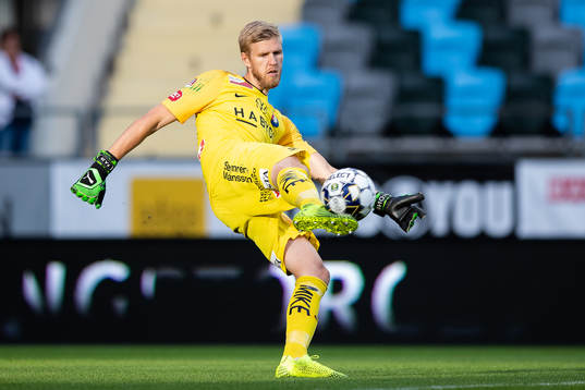Örgrytes målvakt Fredrik Andersson