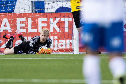 IFK Norrköpings målvakt Isak Pettersson