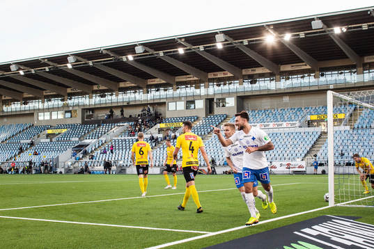 IFK Norrköpings Sead Haksabanovic jublar