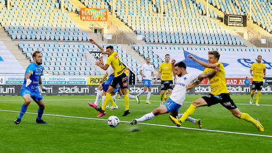 Mål 1-0 av IFK Norrköpings Sead Haksabanovic