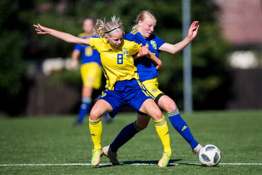 Bläddra bland fler bilder av Fotboll, Flickor, Riksläger, Bosön