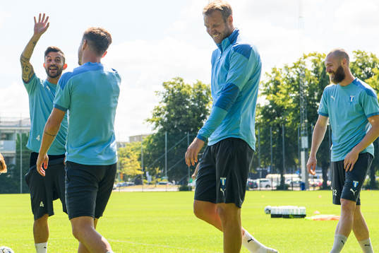 Behrang Safari, Eric Larsson, Ola Toivonen och Jo Inge