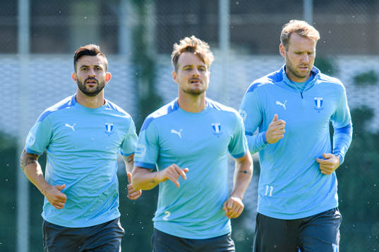 Behrang Safari, Eric Larsson och Ola Toivonen