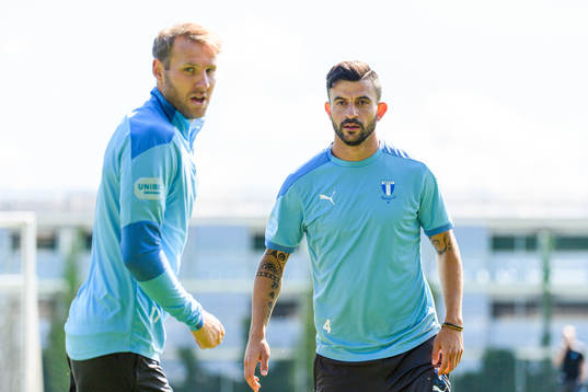 Ola Toivonen och Behrang Safari