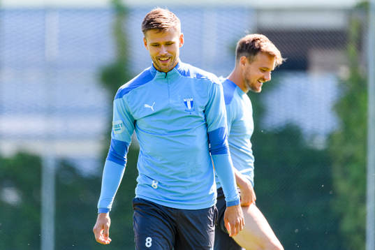 Arnór Traustason och Eric Larsson