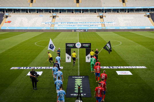 Malmö FFs och Helsingborgs spelare