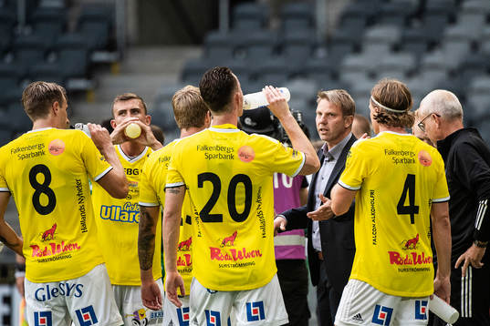 Falkenbergs tränare Hasse Eklund