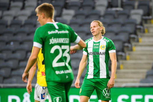 Hammarbys Gustav Ludwigson deppar