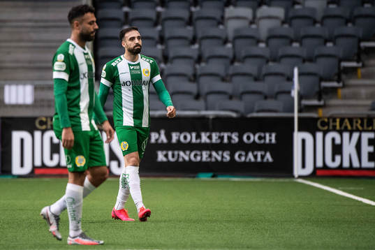 Hammarbys Abdul Khalili och Imad Khalili deppar