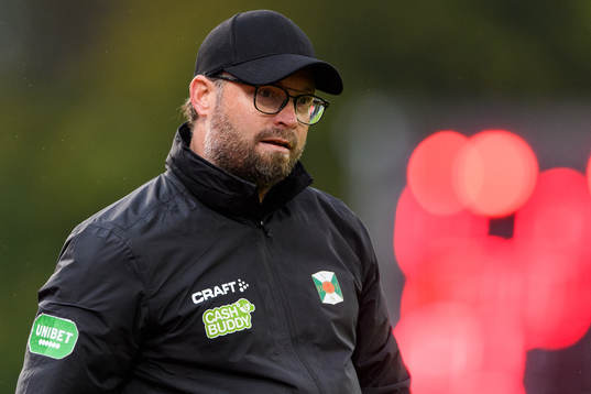 Varbergs tränare Joakim Persson