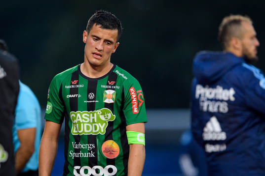 Varbergs Astrit Selmani deppar