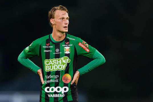Varbergs Alexander Johansson deppar