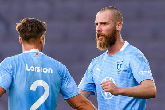 Malmö FFs Jo Inge Berget jublar