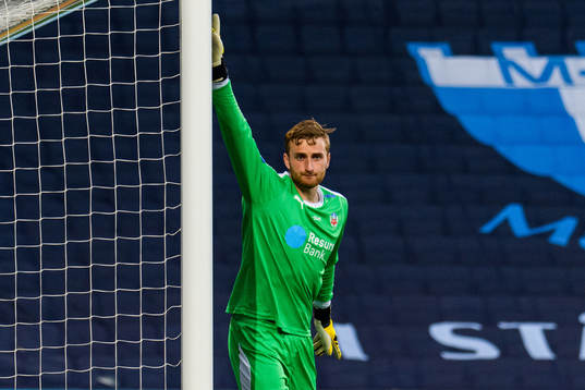 Helsingborgs målvakt Alexander Nilsson