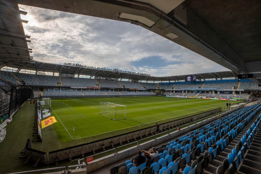 Gamla Ullevi innan fotbollsmatchen i Allsvenskan mellan IFK