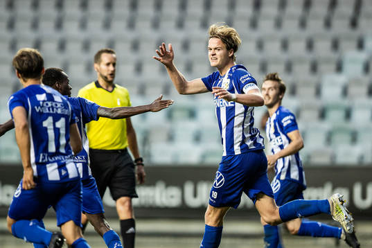 IFK Göteborgs August Erlingmark jublar