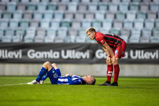 IFK Göteborgs Jakob Johansson deppar med Östersunds Eirik