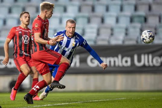 IFK Göteborgs  Jakob Johansson missade att avgöra