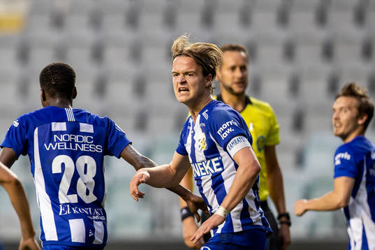 IFK Göteborgs August Erlingmark jublar