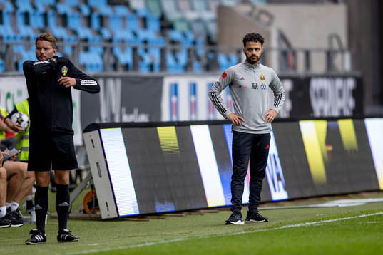 Östersunds tränare Amir Azrafshan