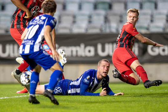 Jakob Johansson och Östersunds Eirik Haugannunder
