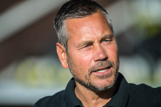Mjällbys tränare Marcus Lantz