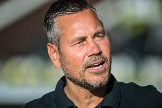 Mjällbys tränare Marcus Lantz