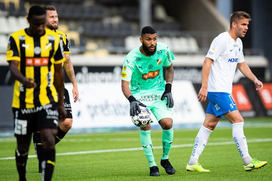 Häckens målvakt Jonathan Ursin Rasheed