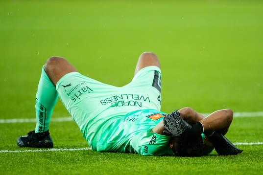 Häckens målvakt Jonathan Ursin Rasheed