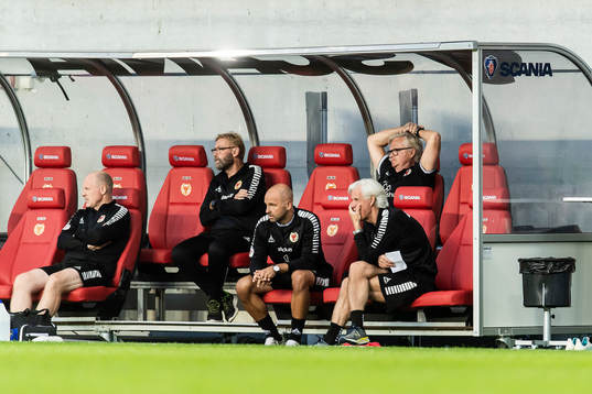 Kalmars tränare Nanne Bergstrand deppar