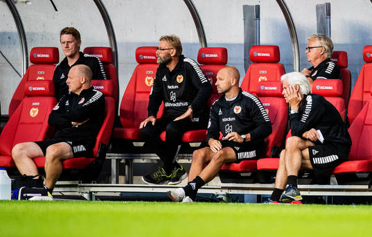 Kalmars tränare Nanne Bergstrand deppar