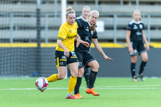 Elfsborgs Leann Nyström och Hus Ellinor Annerud