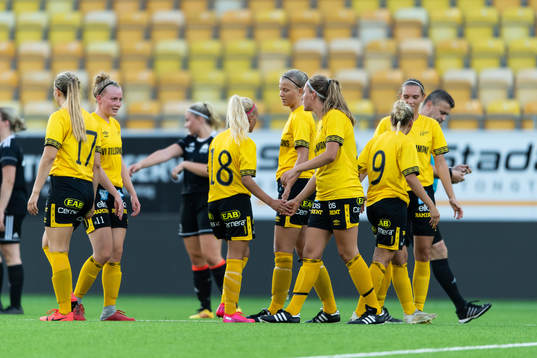 Elfsborgs spelare jublar