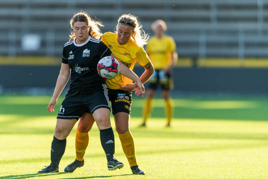 Elfsborgs Ebba Johansson och Hus Emma Pettersson Dolderer