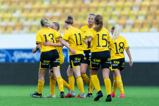Elfsborgs spelare jublar