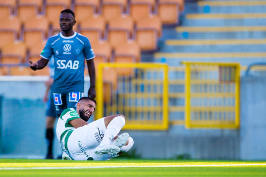 Västerås Sean Sabetkar har ont