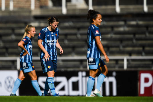 Djurgårdens Frida Boriero deppar