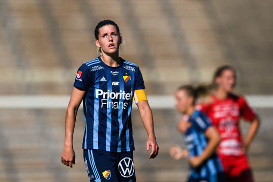 Djurgårdens Olivia Schough deppar