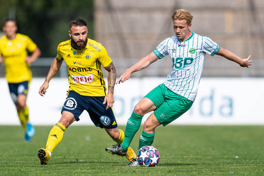 Ängelholms Filip Pivkovski mot Västra Frölundas Otto