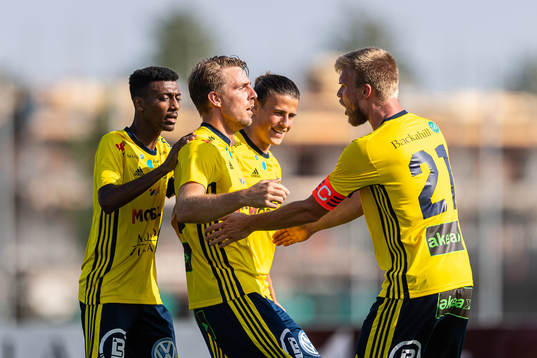 Ängelholms Joseph Getachew, Johan Oremo, Philip Ljung och