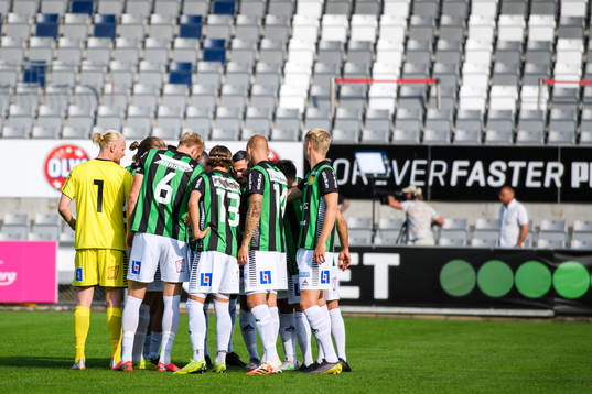 GAIS spelare samlade