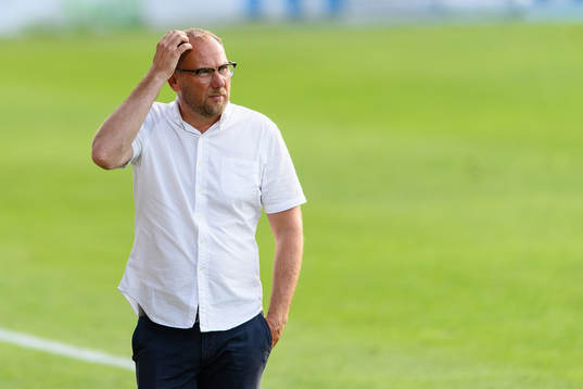 Halmstads tränare Magnus Haglund