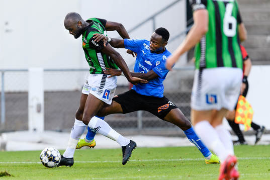 GAIS Borins Lumbana och Halmstads Sadat Karim