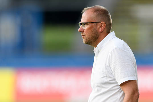 Halmstads tränare Magnus Haglund