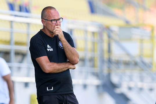 Böljan Falkenbergs tränare Lars Johansson