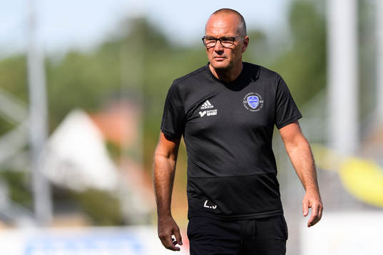 Böljan Falkenbergs tränare Lars Johansson
