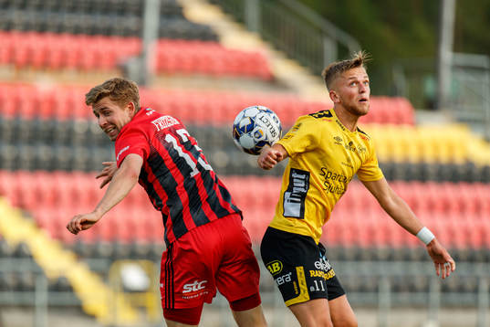 Östersunds Ludvig Fritzson och Elfsborgs Jesper Karlsson