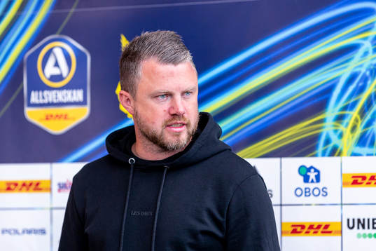 Elfsborgs manager Jimmy Thelin