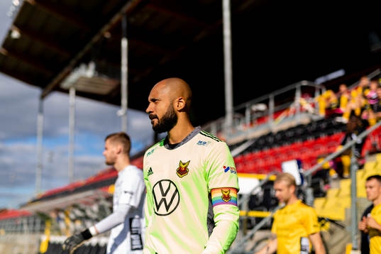 Östersunds målvakt Aly Keita