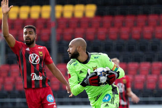 Östersunds målvakt Aly Keita